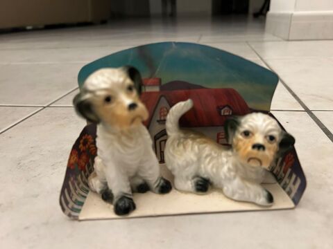 Bibelot de 2 petits chiens 10 Tonneins (47)