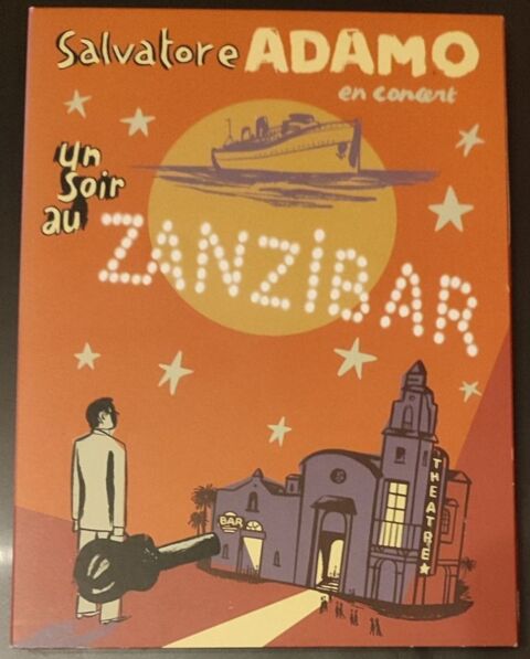 DVD Concert : Salvatore Adamo - Un Soir au Zanzibar Bruay-la-Buissi�re (62)