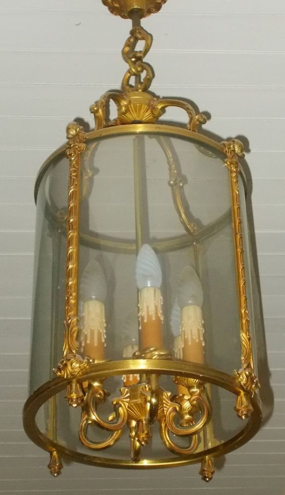 Lustre lanterne 6 points Décoration