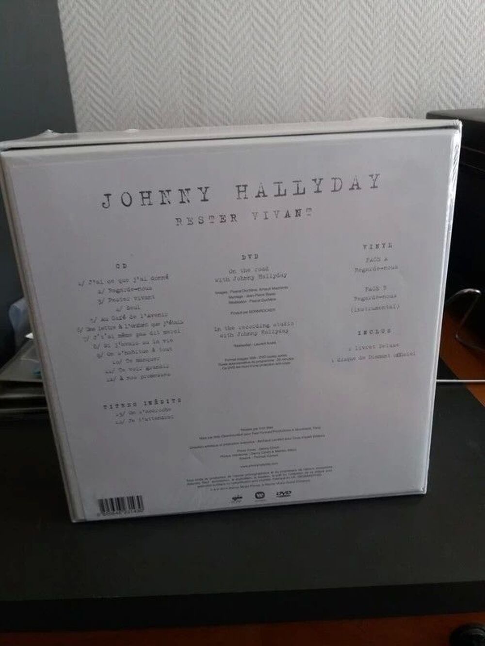 Coffret Johnny Hallyday - Rester vivant
CD et vinyles