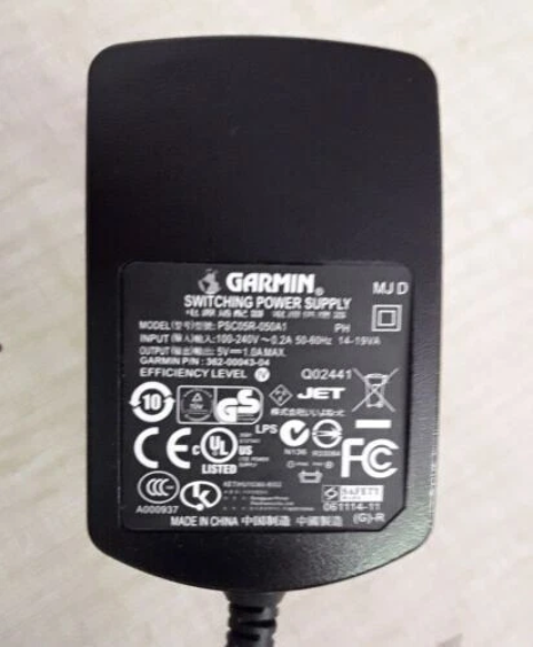 Adaptateur Secteur Chargeur 5V DC 1000mA GARMIN PSC05R-050A1 12 Francastel (60)