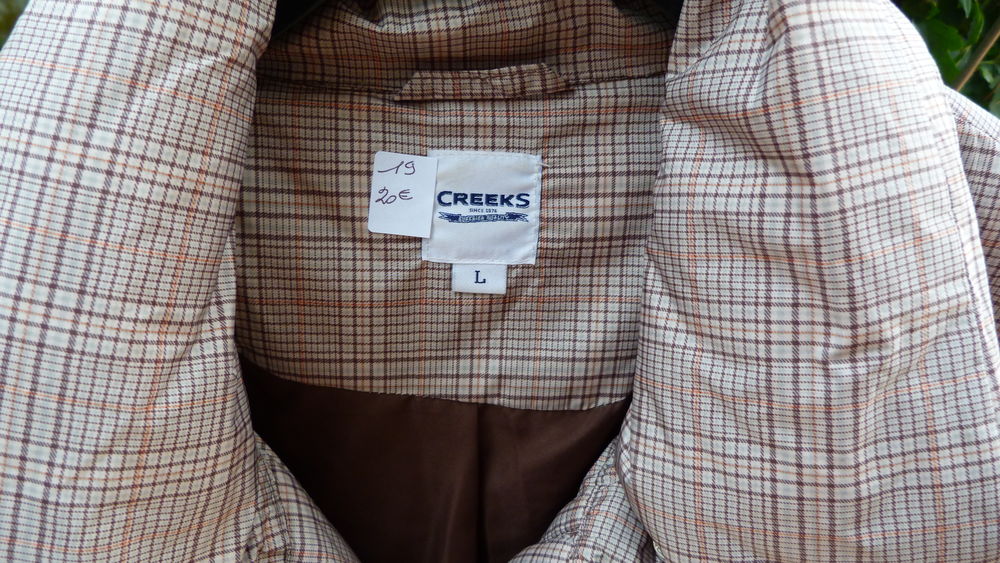 ) Blouson femme gris imitation Burberry taille L Vêtements