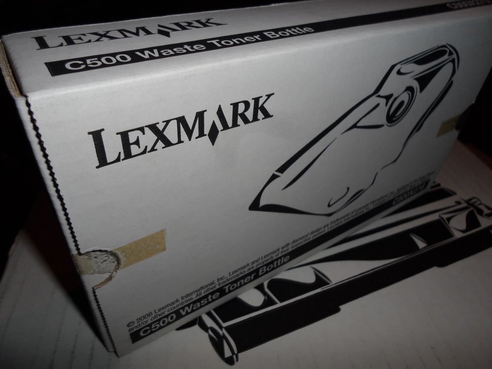 LEXMARK - Bouteille de r&eacute;cup&eacute;ration du toner usag&eacute; Matériel informatique