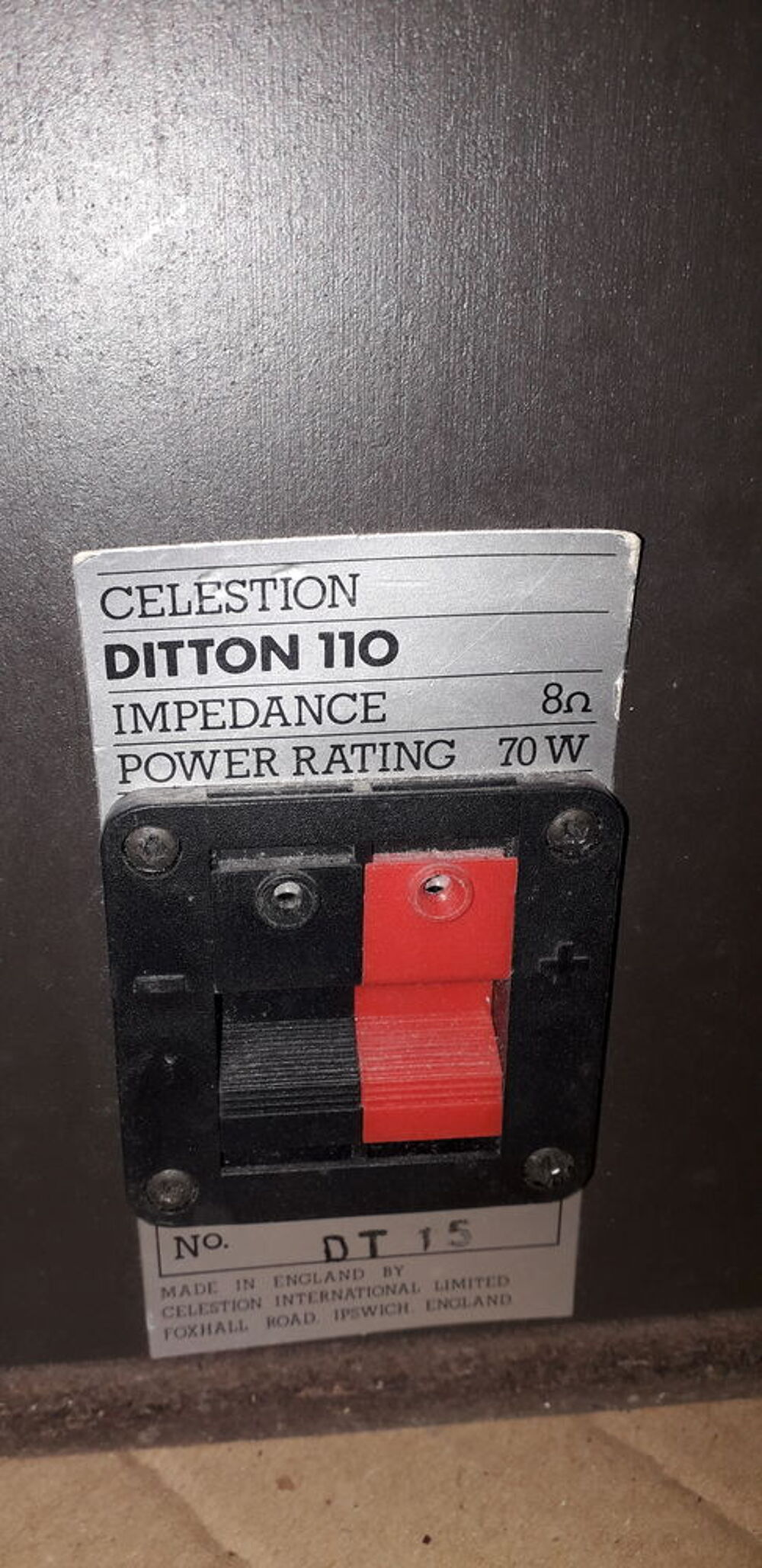 Enceintes celestion ditton 110 Audio et hifi