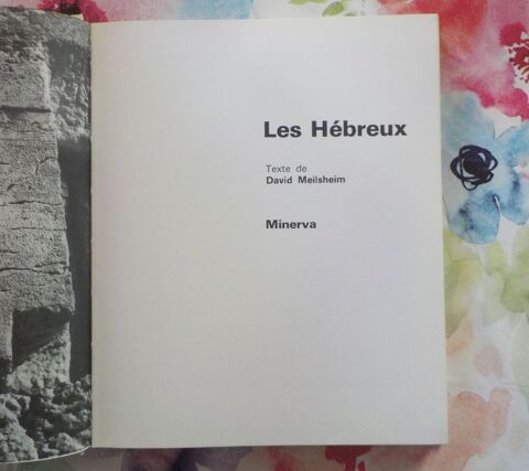 LES HEBREUX par David MEILSHEIM Ed. Minerva 4 Bubry (56)