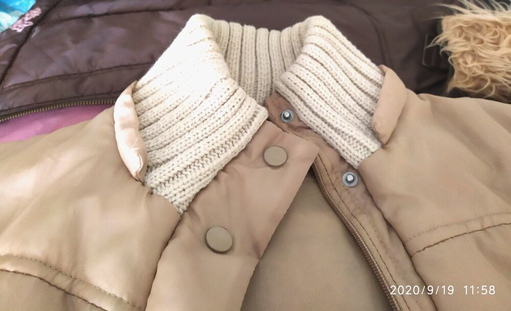 veste matelass&eacute; beige carla faustini Vtements
