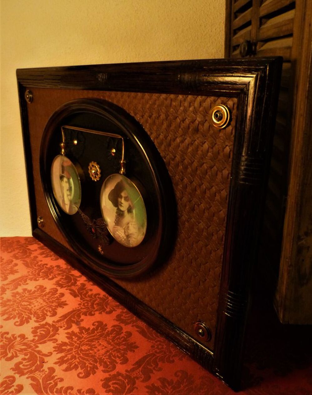 Tableau "ROMANTIC PORTRAITS XIX" Steampunk Décoration