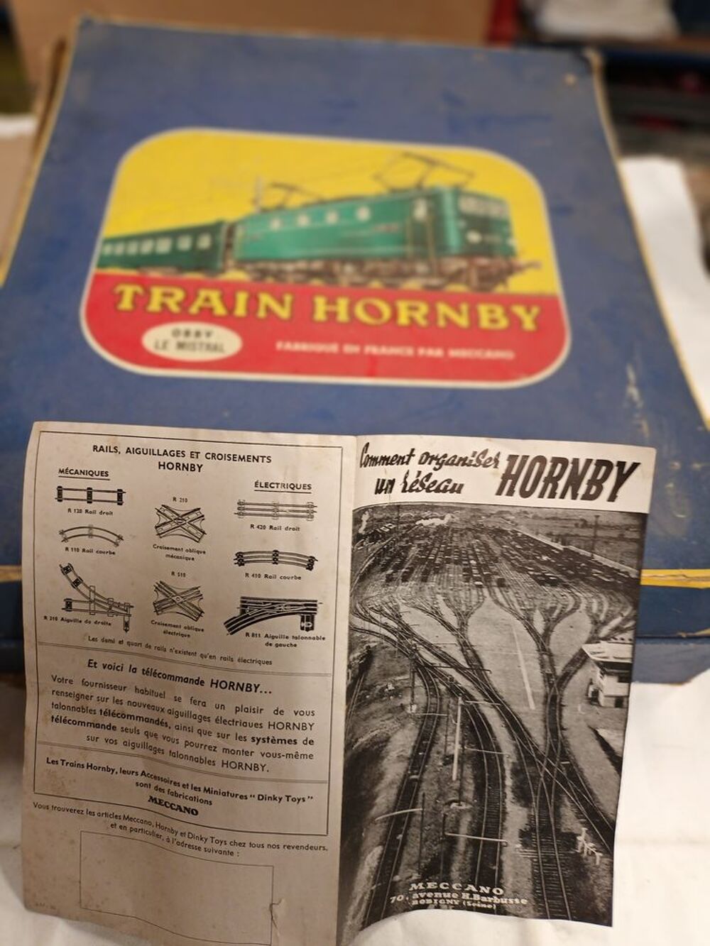 Train en t&ocirc;le HORNBY " Mistral" Jeux / jouets
