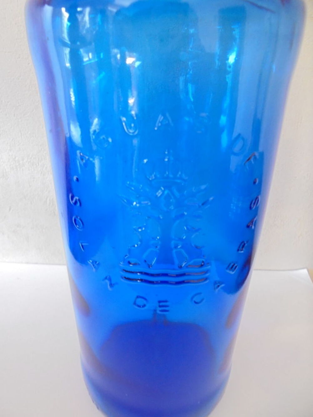 Lot de 2 bouteilles bleues Cuisine