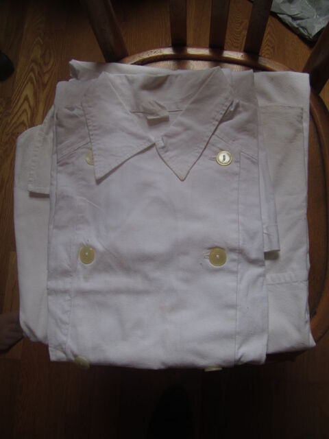 deux tabliers coton blanc neufs 0 M�rignies (59)