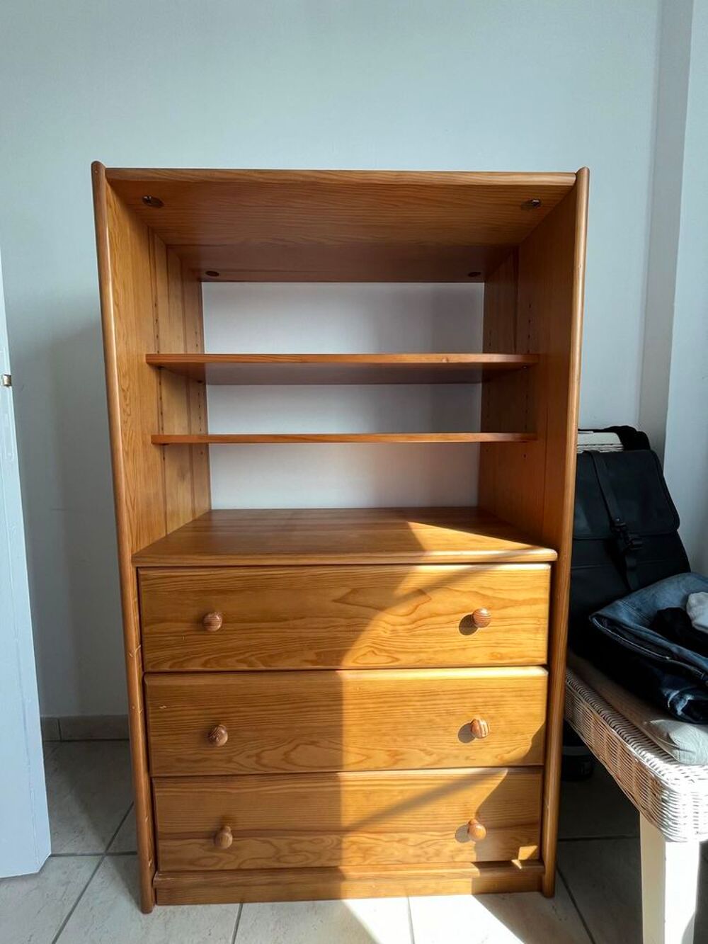 Lit mezzanine +bureau +commode Mobilier enfants