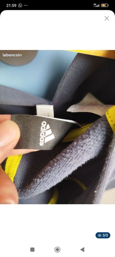 Sweat adidas homme vert bleu marine taille S 10 Marseille 10 (13)