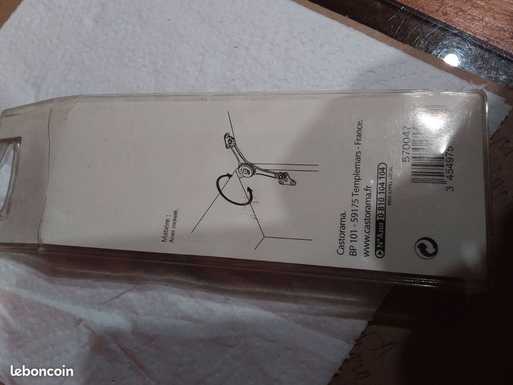Compas polyvalent Droite/Gauche Zamak L. 200 mm Bricolage