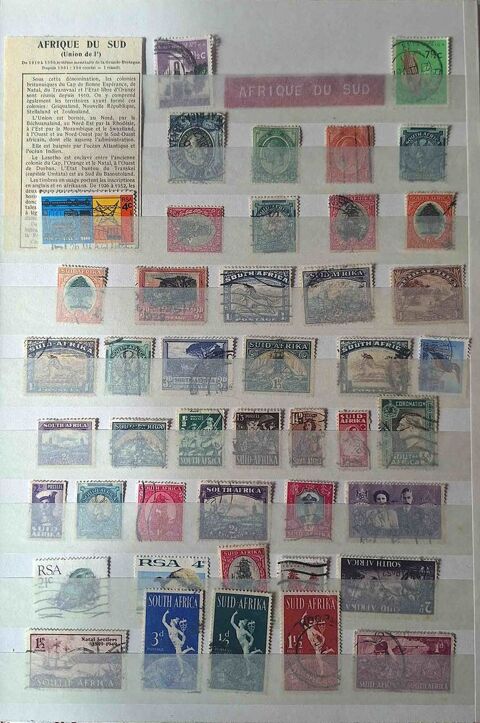 Série de timbres de collection d'Afrique du sud 30 Gap (05)