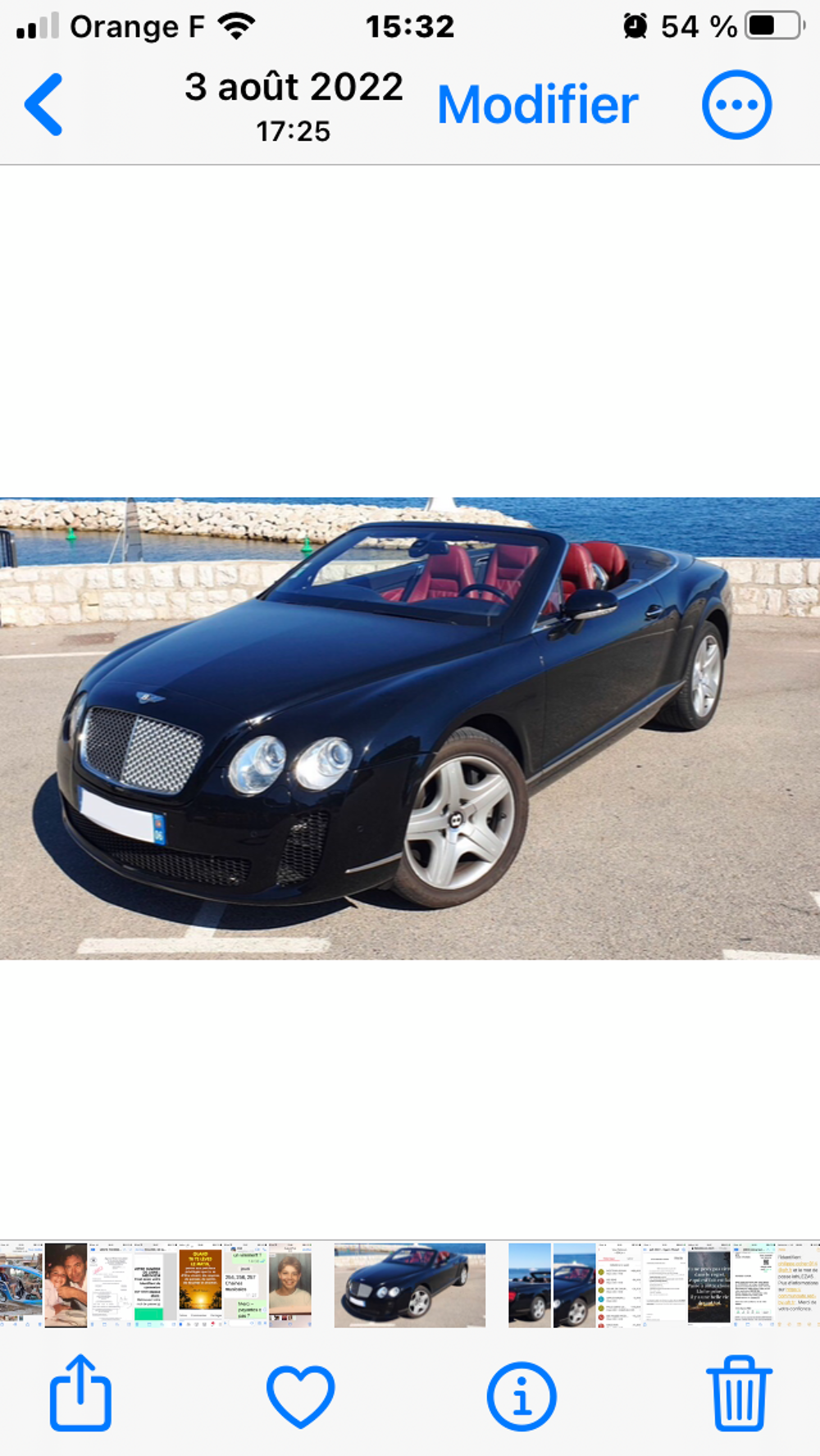 Continental GT C W12 6.0 575 ch A 2007 occasion 06000 Nice