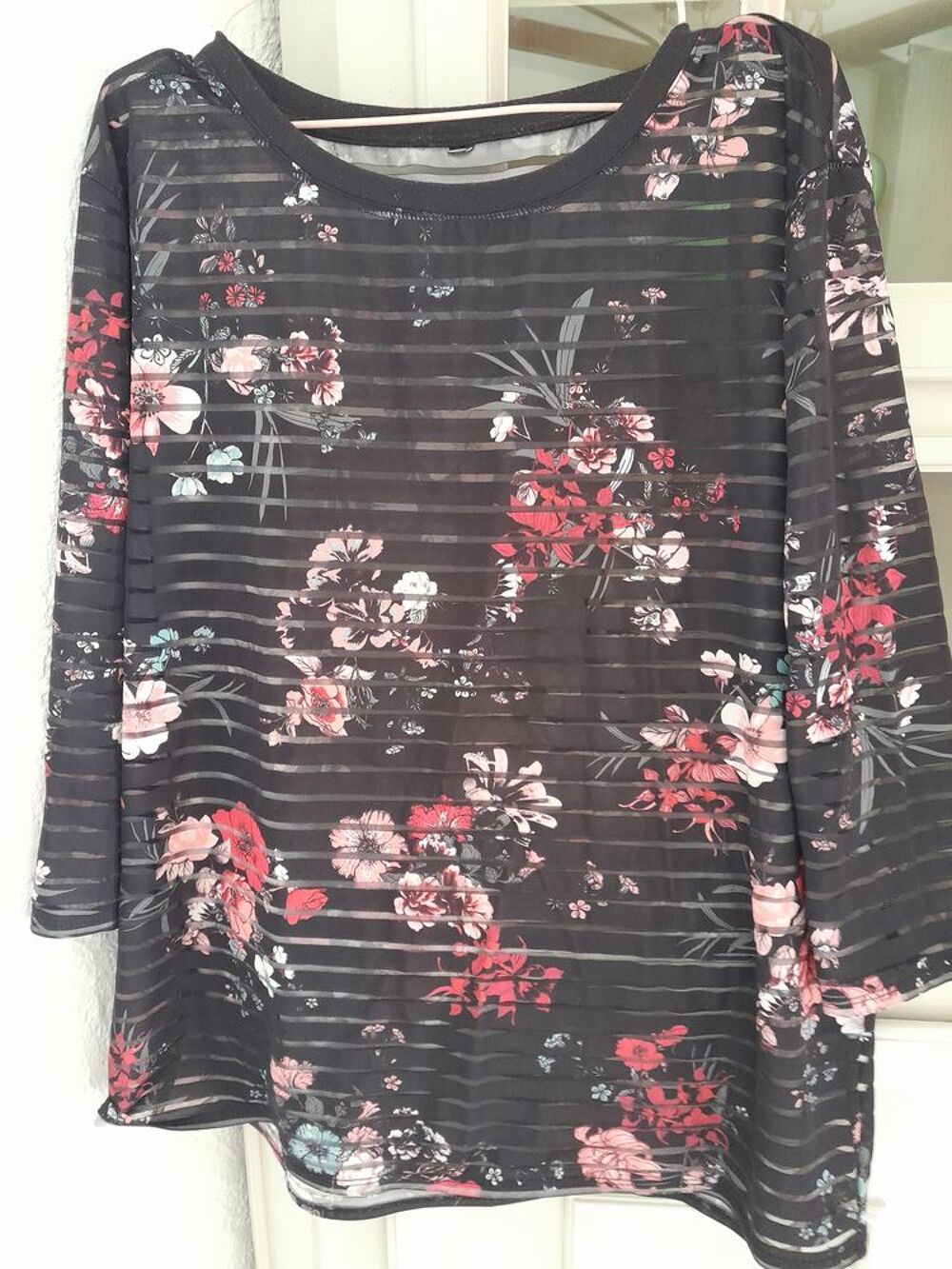 Tunique noire Vtements