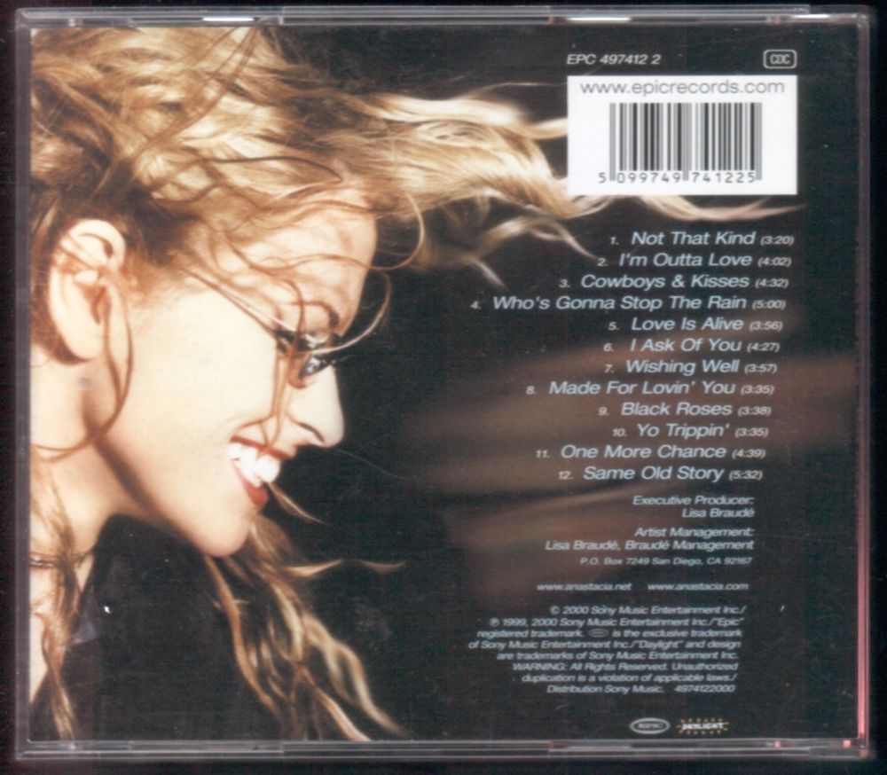 Album CD : Anastacia - Not that Kind. CD et vinyles