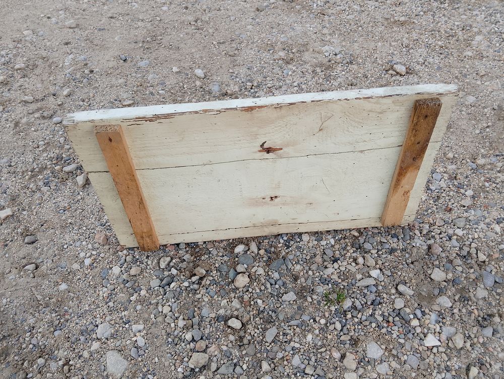Panneau bois ancien immobilier notaire ceret Bricolage