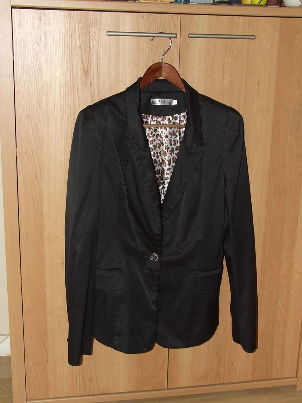 Veste, Miss Coquine, Blazer, noir, femme T. 38, TBE Vêtements