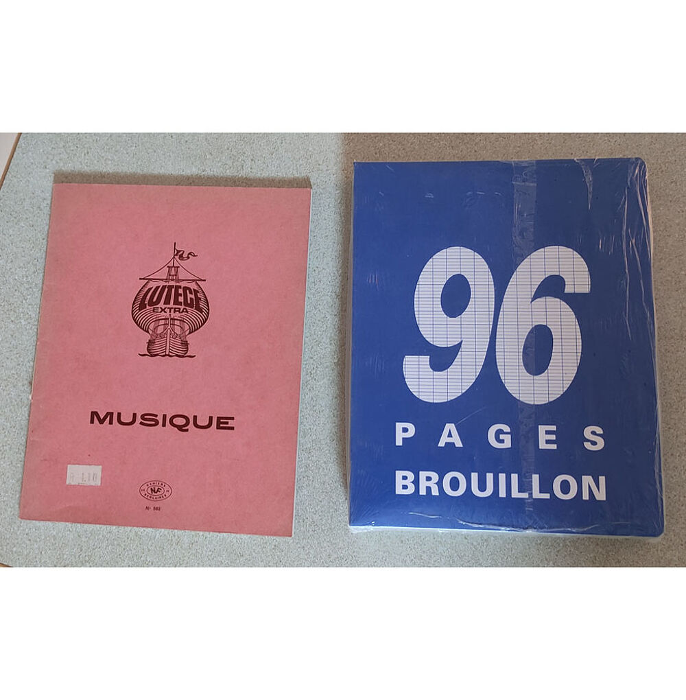Lot de fournitures scolaires neuves ou tr&egrave;s bon &eacute;tat Livres et BD