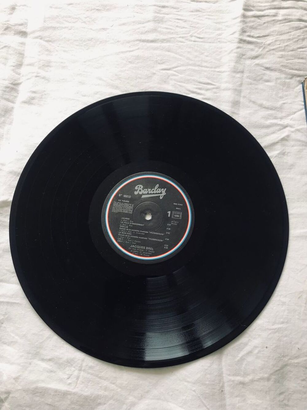 Le dernier disque 33 tours de Jacques Brel CD et vinyles