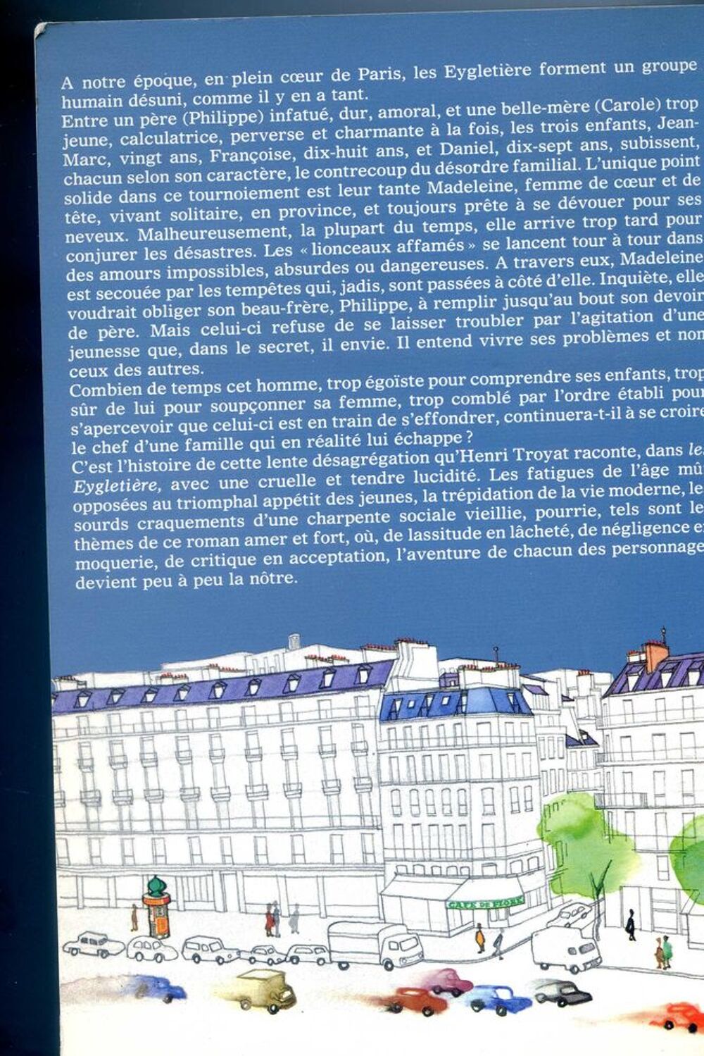 LES EYGLETIERE - Henri Troyat Livres et BD