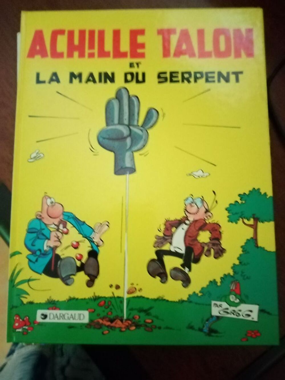 BD achille Talon et la main du serpent Livres et BD