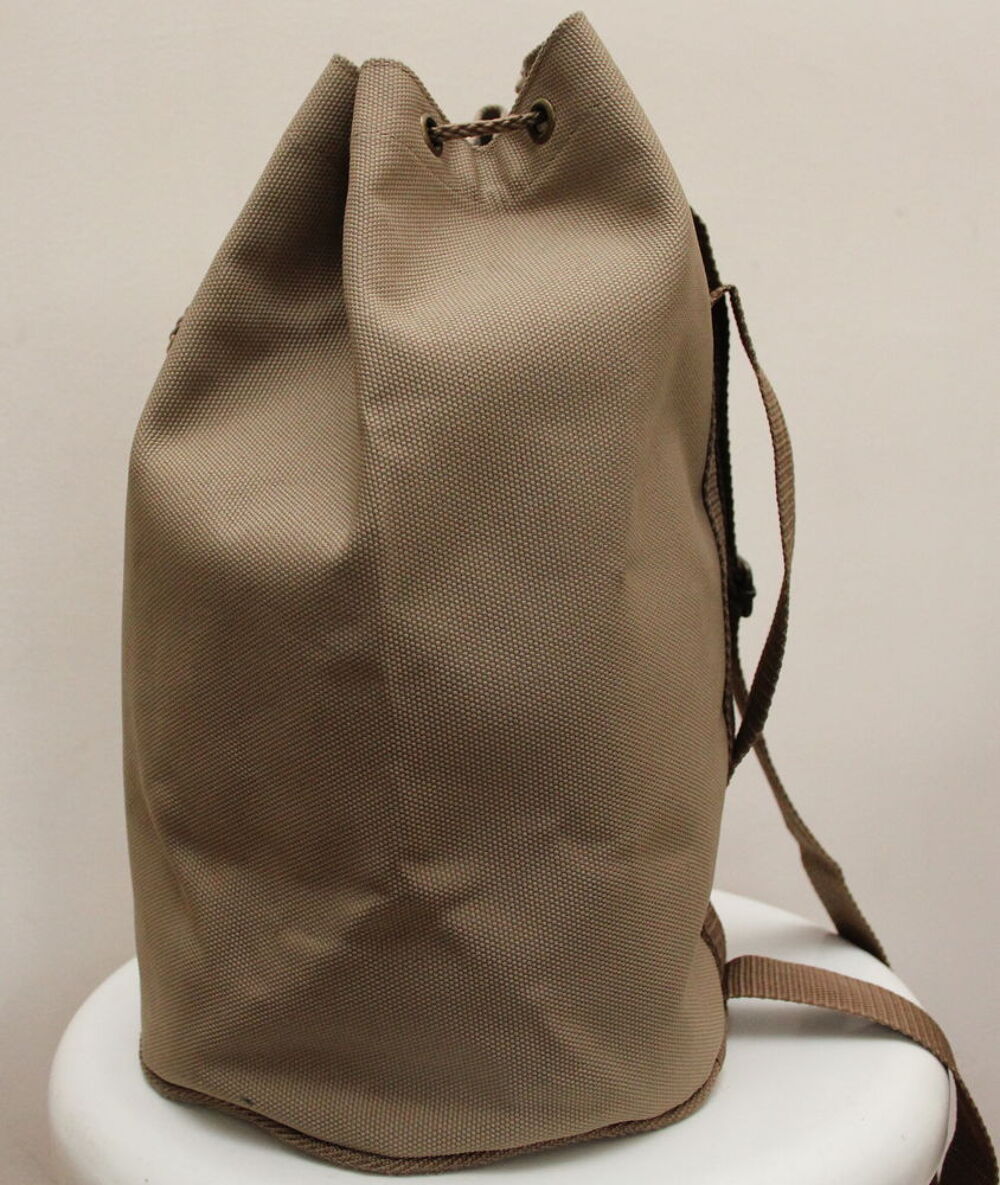 Sac bandouli&egrave;re toile et cuir JOHN LOBB Maroquinerie