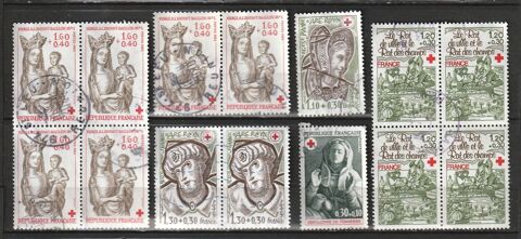 FRANCE Lot de timbres oblit�r�s avec  timbres personnalis�s 10 Valros (34)