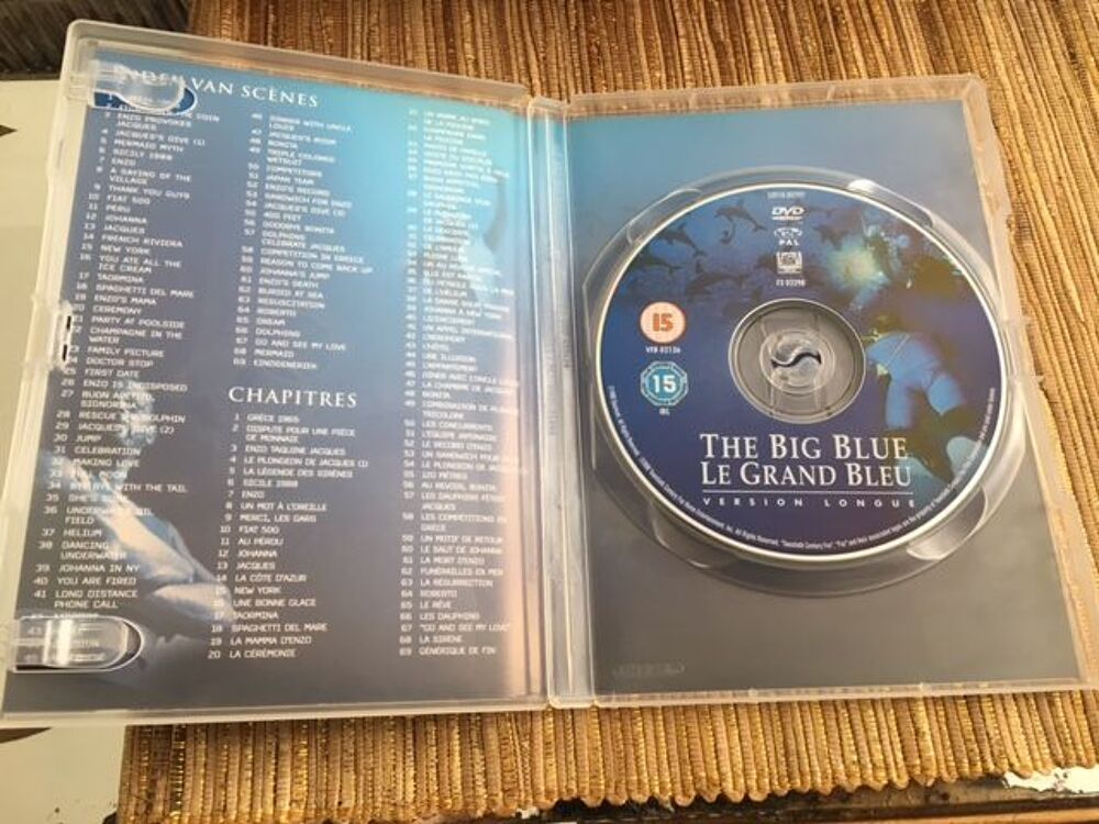 DVD Le grand bleu DVD et blu-ray