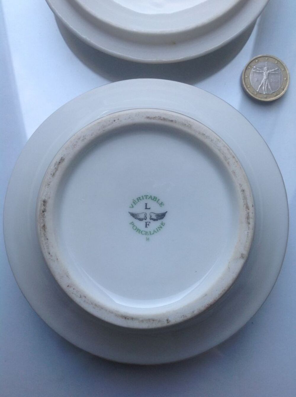 BOITE PORCELAINE SOUVENIR DE 1&egrave;re COMMUNION SIGN&Eacute;E Envoi Pos 