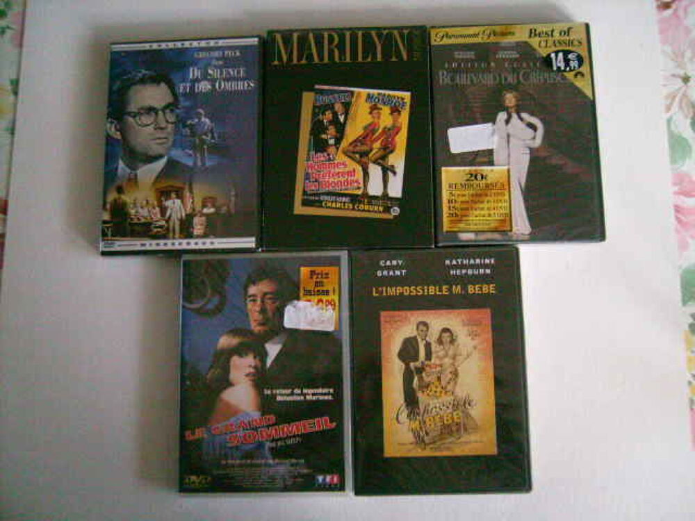  5 DVD FILM "CLASSIQUE AMERICAIN " DVD et blu-ray