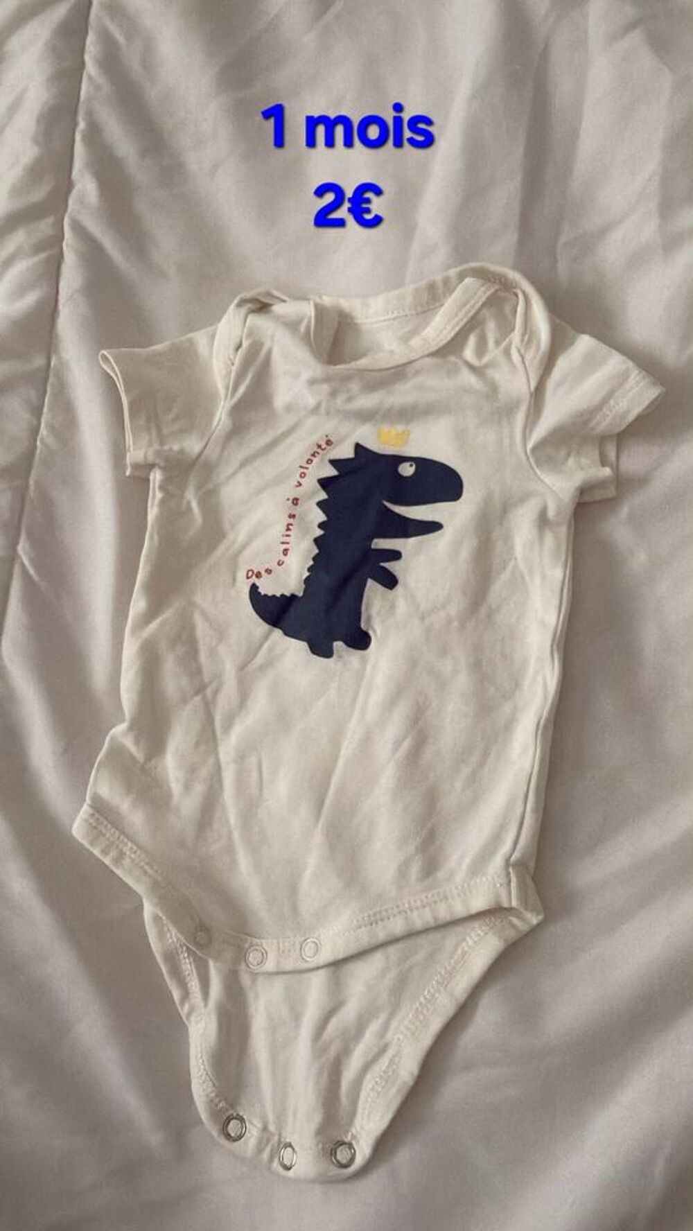 Taille 0 1 mois Vêtements enfants