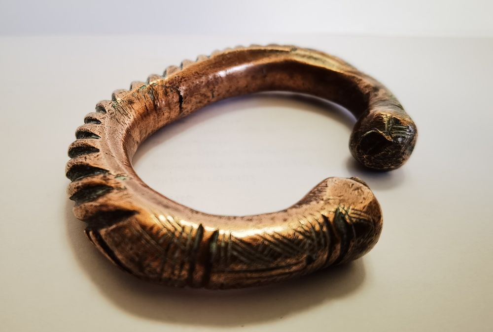 BRACELETS EN BRONZE ORIGINE AFRIQUE DE L'OUEST 