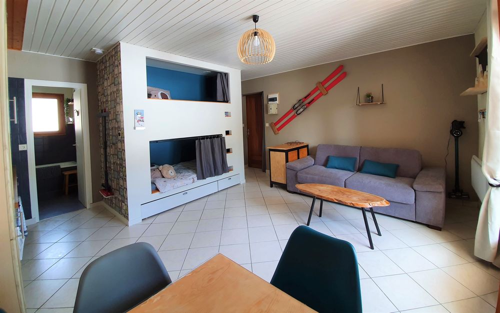    Apparts T2 rez de jardin, terrasse, Grardmer proche lac Lorraine, Grardmer (88400)