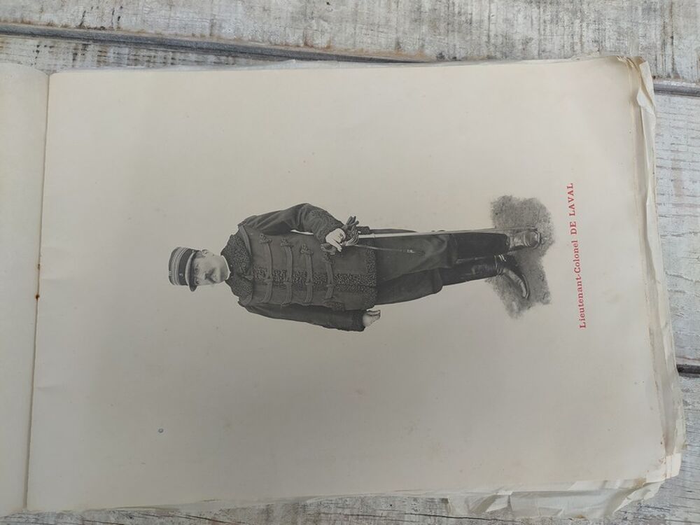 Album Photos Militaires 2&egrave;me et 3&egrave;me Zouaves Sathonay 1903 