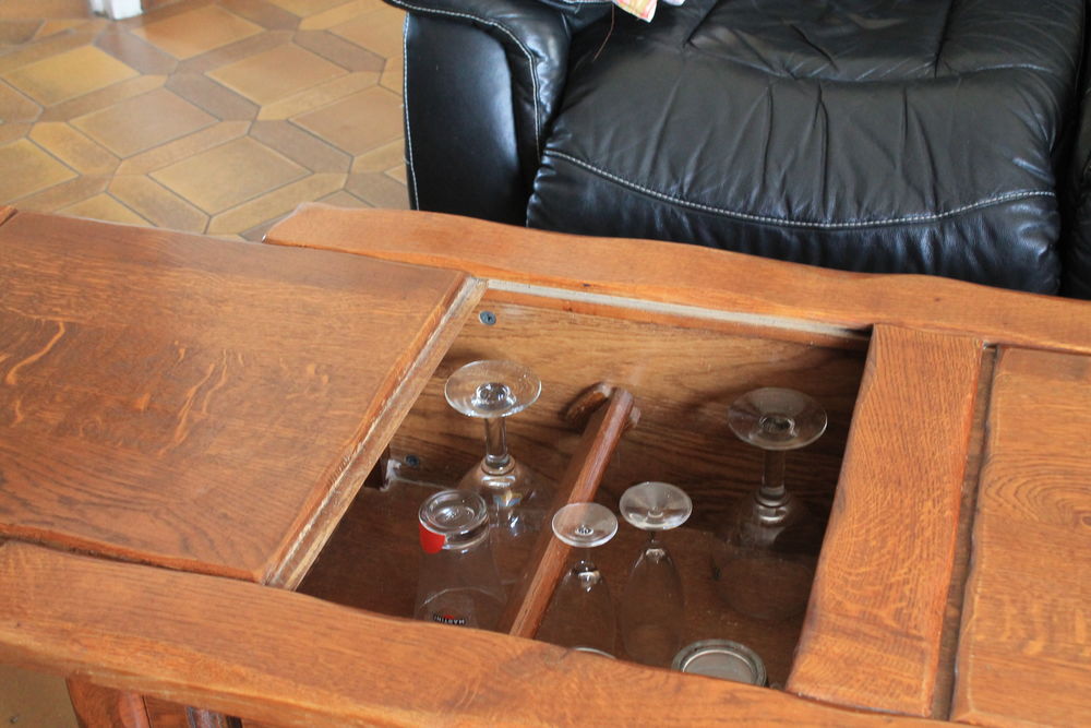 table basse ch&ecirc;ne Meubles