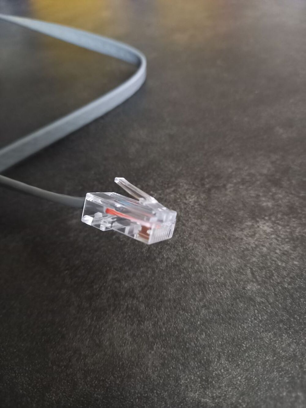 Cordons RJ45 plat cat5e UTP neuf Matériel informatique