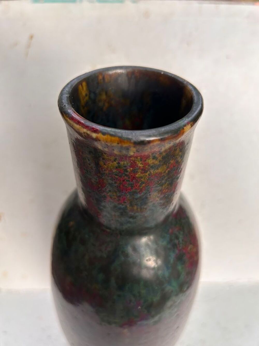 Grand vase " Sang de boeuf " Pierre-Adrien DALPAYRAT 