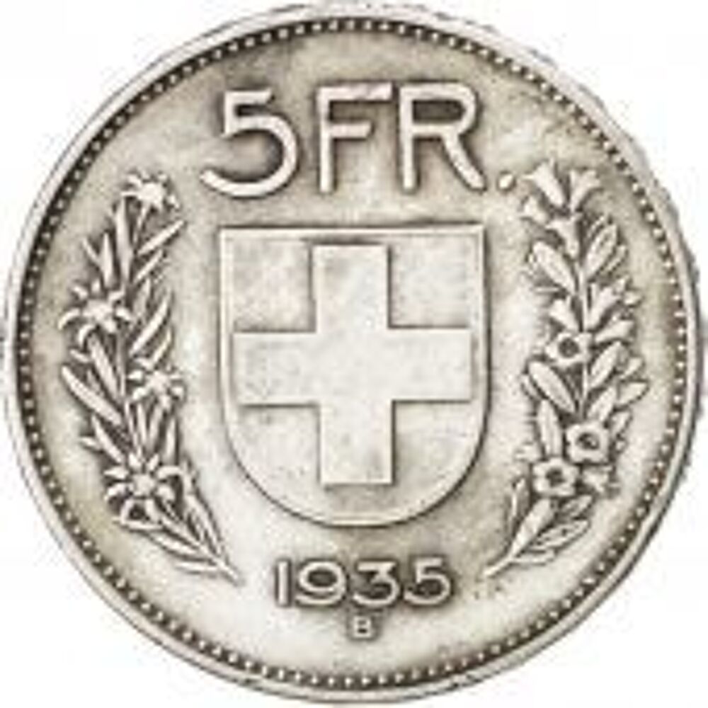  lot de 3 pi&egrave;ces suisses e argent baisse de prix 