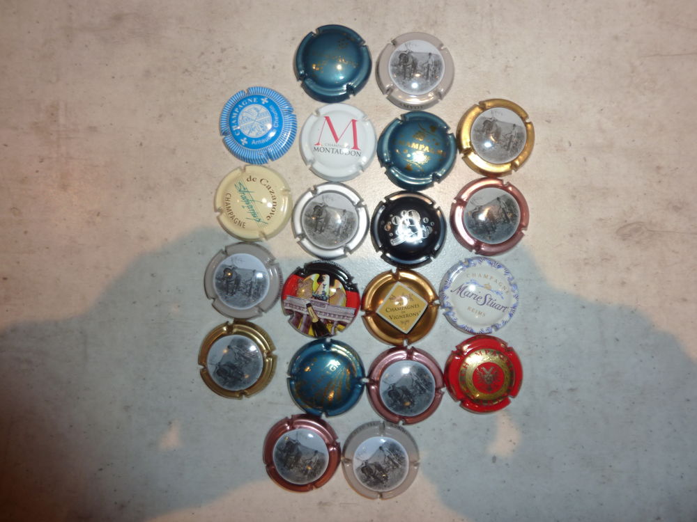 PLAQUES CAPSULES CHAMPAGNE 