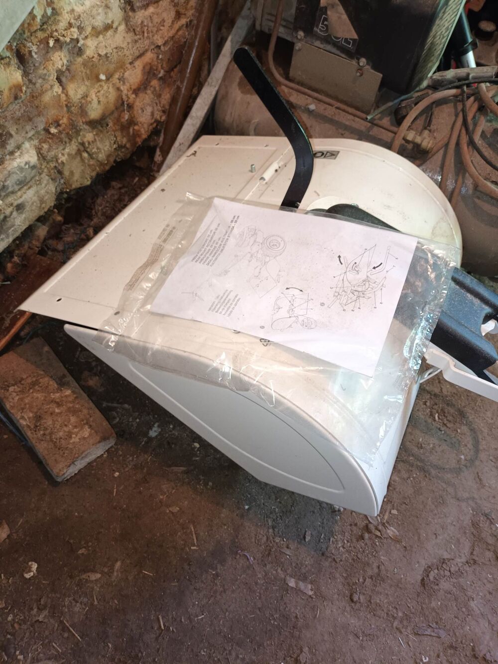 rotavator erreur d'achat tout neuf non servie Jardin