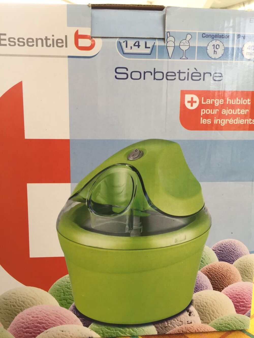 Sorbeti&egrave;re Electroménager