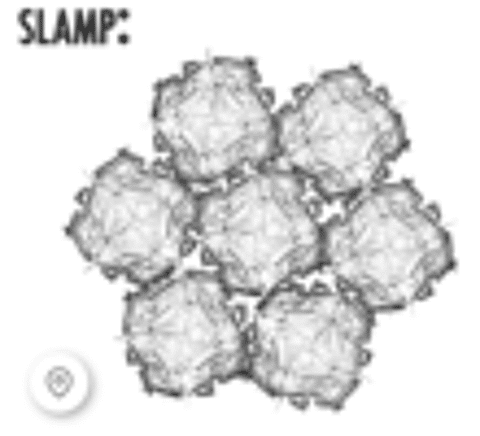 Suspension contemporaine SLAMP Veli 7 Dcoration