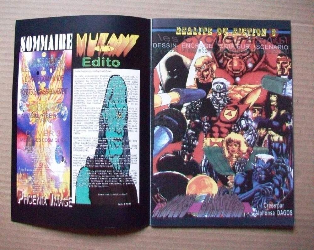 LOT 6 albums Les Anges Gardiens ~ Mutant (1995) Livres et BD