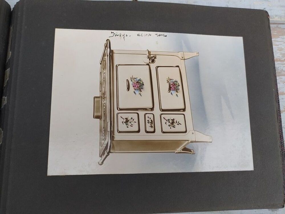 Album Publicitaire Photographies Cuisini&egrave;res &agrave; Bois ca1930 
