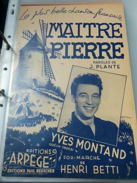 anciens recueils de musique et chansons 30 Noiseau (94)