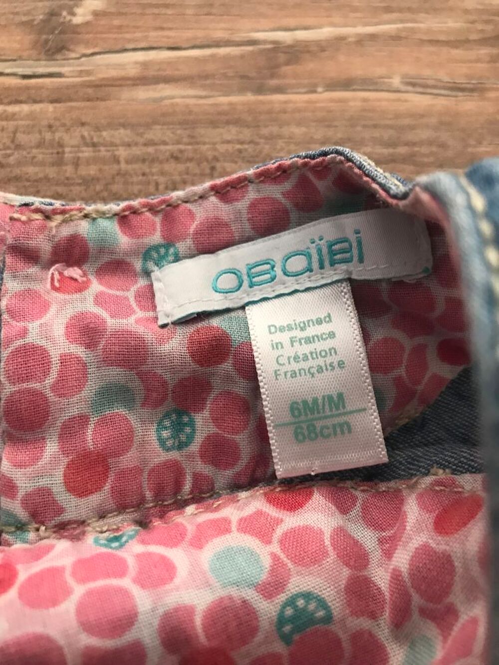 Robe en jean enfant fille " Oba&icirc;bi " Vêtements enfants