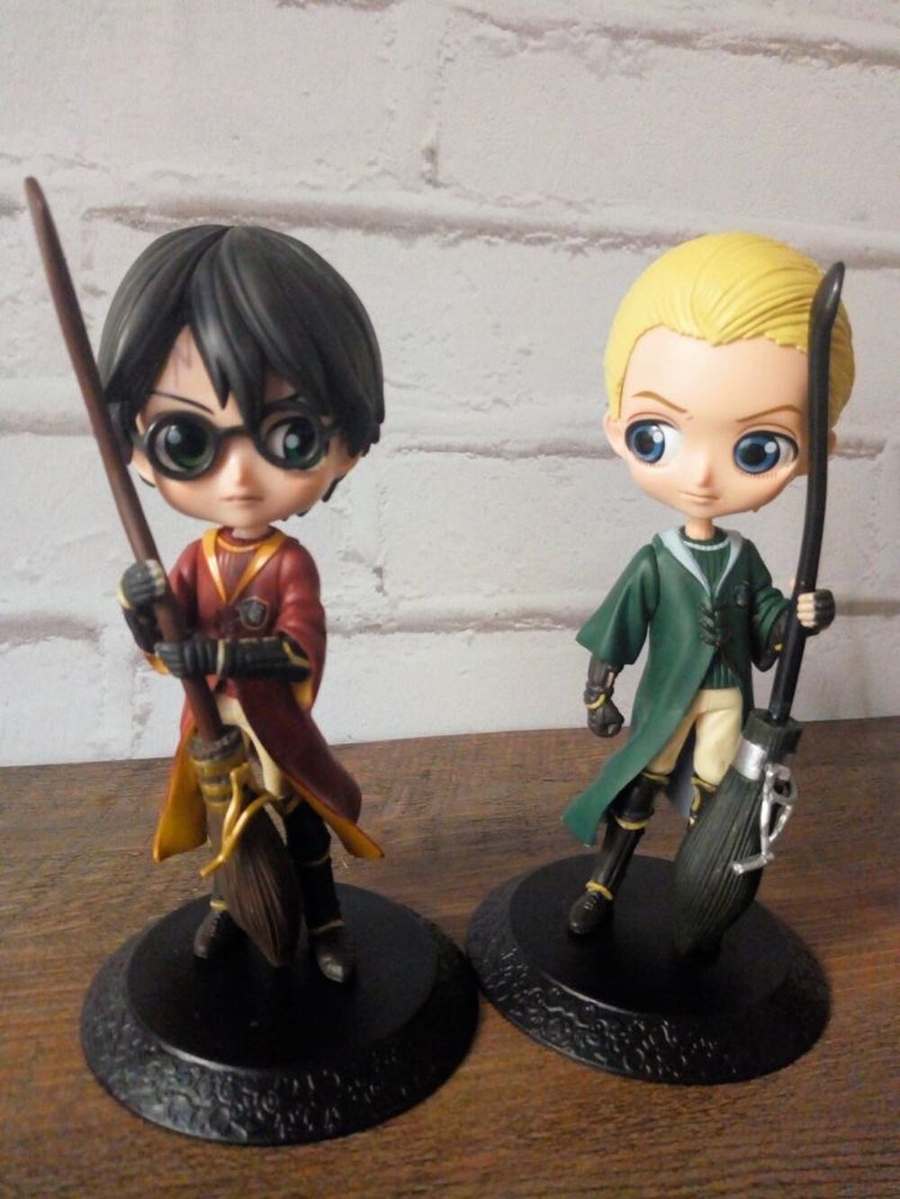 Harry Potter et Drago Malefoy en tenue de Quidditch Jeux / jouets
