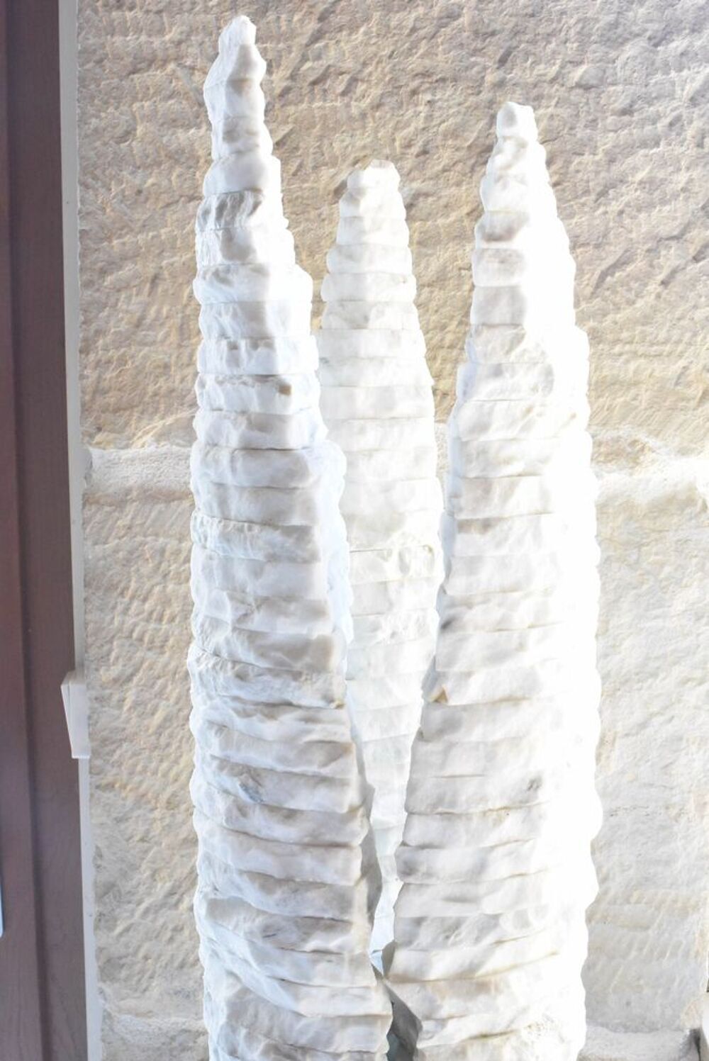 Colonne en Marbre de Carrare pour D&eacute;coration Maison Jardin Jardin